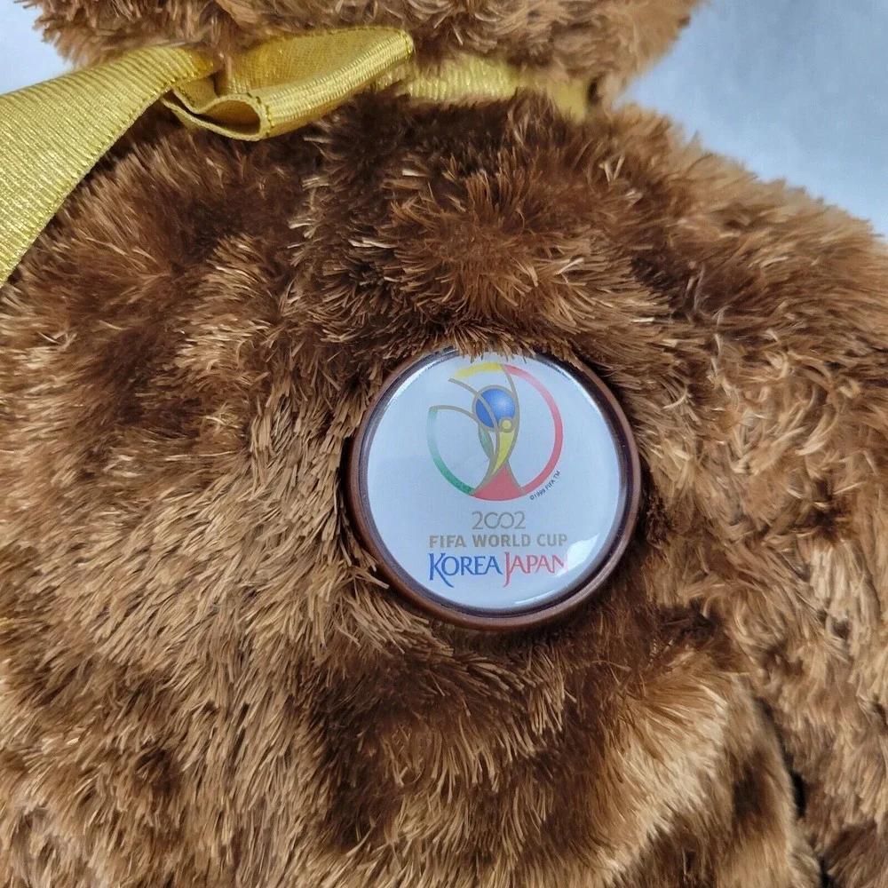 TY BEANIE BEAR' 2002‎ FILA WORLD CUP CHAMPION 'USA BEANIE BEAR''